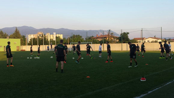 Zadnji trening v Ajdovçźini