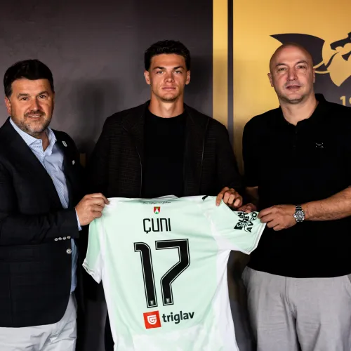 Marvin Çuni je tretji novinec v vrstah NK Olimpija