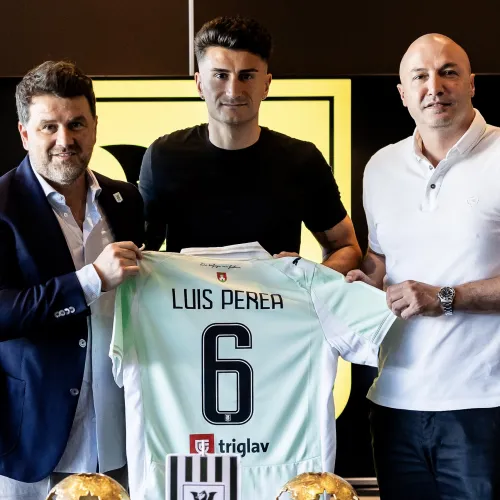 Luis Perea je novi član NK Olimpija