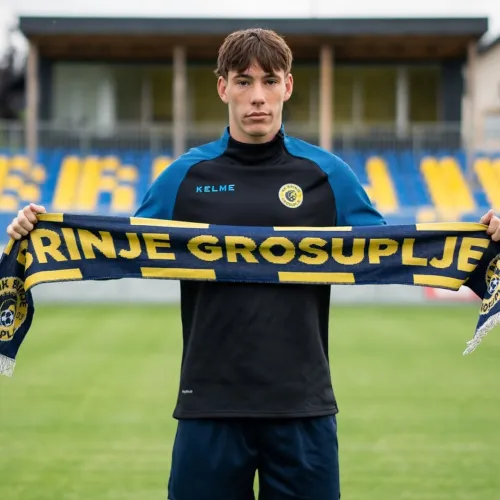 Vuk Vlahović novinec v NK Brinje Grosupelje