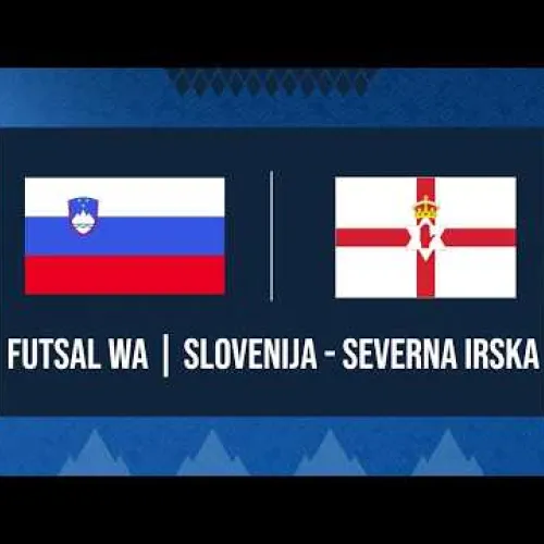 Slovenija - Severna Irska | Futsal WA kvalifikacije EP 2027 | STREAM