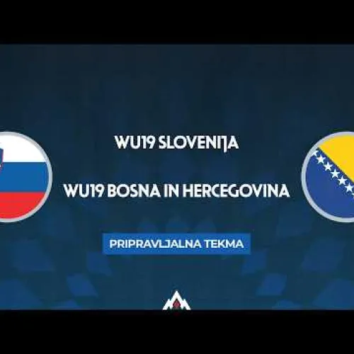 Slovenija WU19 - Bosna in Hercegovina WU19| pripravljalna tekma |  Stream