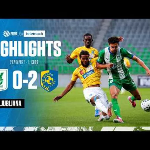 Olimpija 0-2 Bravo | 1. krog 2026/27 #PrvaLigaTelemach