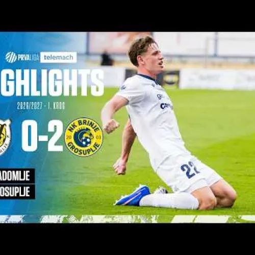 Kalcer Radomlje 0-2 Brinje Grosuplje | 1. krog 2026/27 #PrvaLigaTelemach