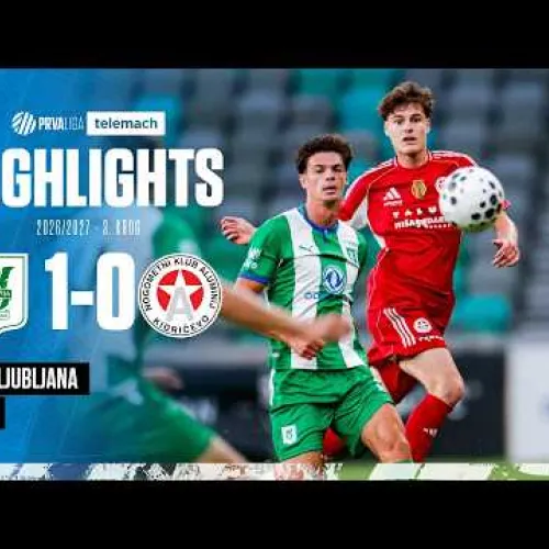 Olimpija 1-0 Aluminij  | 3. krog 2026/27 #PrvaLigaTelemach