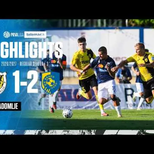 Kalcer Radomlje 1-2 Bravo Ljubljana | 3. krog 2026/27 #PrvaLigaTelemach