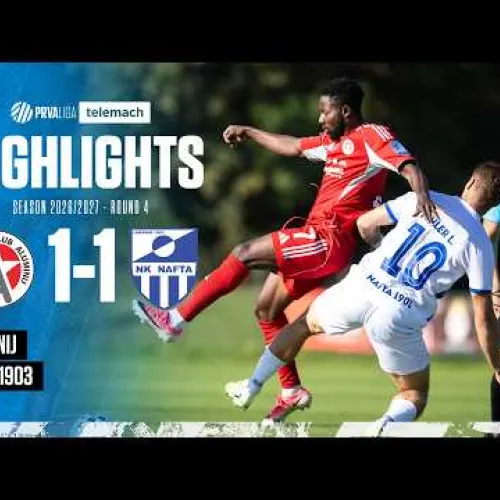 Aluminij 1-1 Nafta | 4. krog 2026/27 #PrvaLigaTelemach